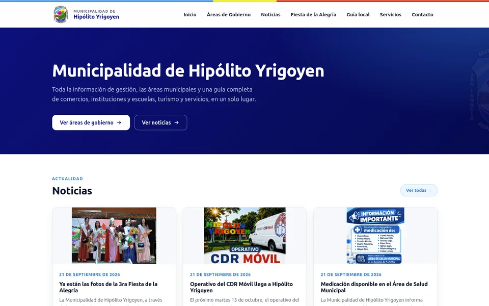 Municipalidad de Hipólito Yrigoyen
