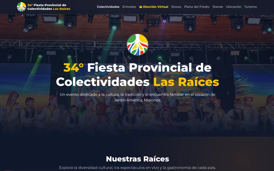 Fiesta Provincial de Colectividades Las Raíces
